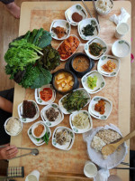 옛날쌈밥집 food