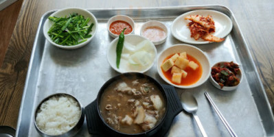 옥천순대국밥 food