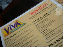 Viva Good Life Bistro Lounge menu