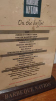 Barbeque Nation menu