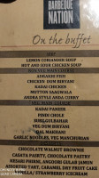 Barbeque Nation menu