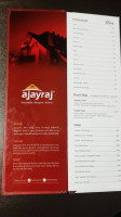 Ajayraj menu
