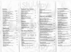 Tandoori Times menu