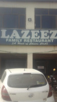 Lazeez Family outside