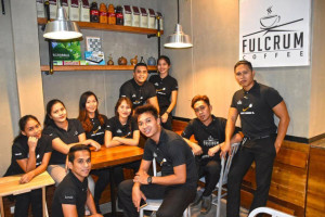Fulcrum Coffee outside