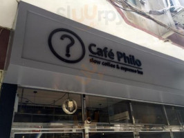 Cafe Philo food