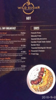 Wild Sugar Patisserie Cafe Dr. Ambedkar Road, Belgaum menu
