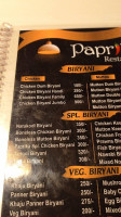 Aaroha Family menu