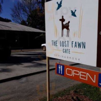 The Lost Fawn Cafe outside