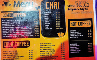Chai Sutta menu