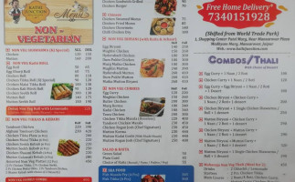 Kathi Junction Jaipur menu
