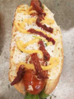 Yellow Submarine Gourmet Hot Dog food