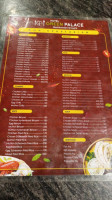 Manikandan Groups Green Palace menu