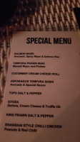 Rockpool menu