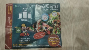 Pizza Castle menu