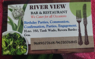 River View Bar Restaurant food