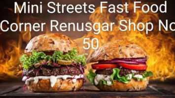 Mini Streets Fast Food Corner. food