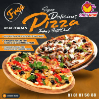 Real Italian Pizza Pizza Burger Chocolate Cake Top/best Pizza In Deoband food