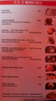 Kalsang Friends Corner menu