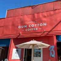 Gun Cotton Coffee Roasters outside