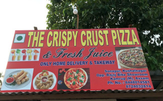 The Crispy Crust Pizza food