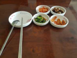 Jeju Black Korean Noodle food