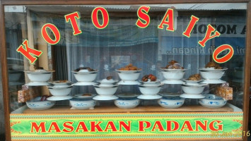 Rumah Makan Padang Koto Saiyo food