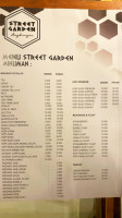 Street Garden Angkringan menu