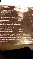 Gismat Jail Mandi menu