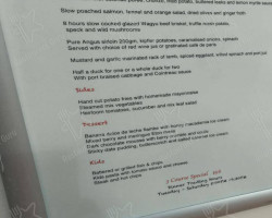 Riva Kitchen menu