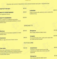 Ciao Italia Nedlands menu