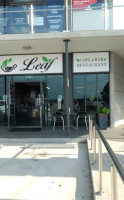 Leaf Cafe. Bar. Restaurant outside
