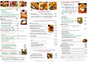 Leaf Cafe. Bar. Restaurant menu