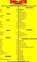 Dhaba Junction menu