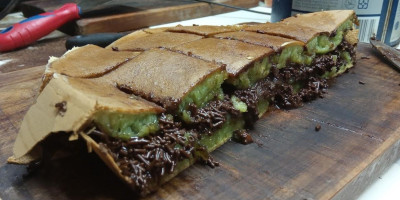 Martabak Bangka Pandan Mang Ujang food