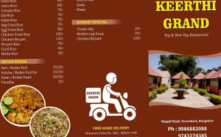 Keerthi Grand food