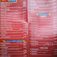 Himalaya Penrith Pakistani Indian menu