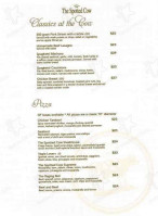 The Spotted Cow menu