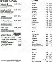 The Coffee Club menu