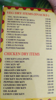 Pavitra menu