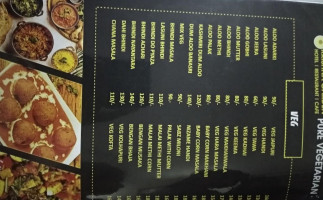 Krishna Garden And Cafe menu