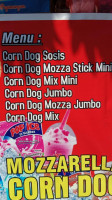 Mozzarella Corndog Dan Kedai Pop Ice food