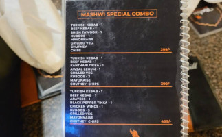 Mashwi menu