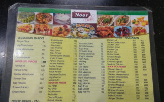 Noor Dhaba Humnabad menu