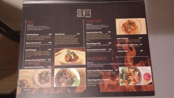 Asian Sidewok Kitchen menu