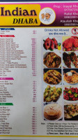 Indian Dhaba menu
