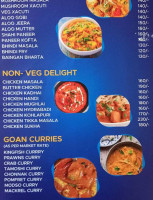 Anand Sea Food Bar Restaurant Anjuna food
