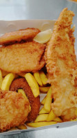 The Bulleen Fish Chips inside