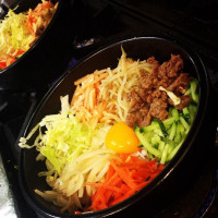 K- Bap Korean Food inside