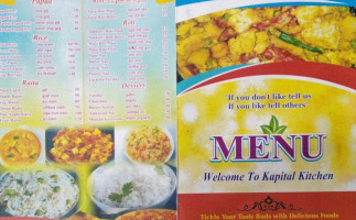 Kapital Kitchen menu